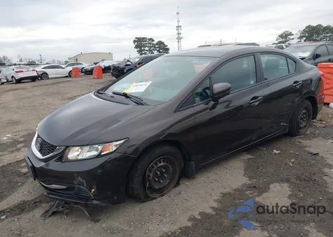 2014 Honda Civic Lx from USA, damaged, VIN 2HGFB2F50EH539421
